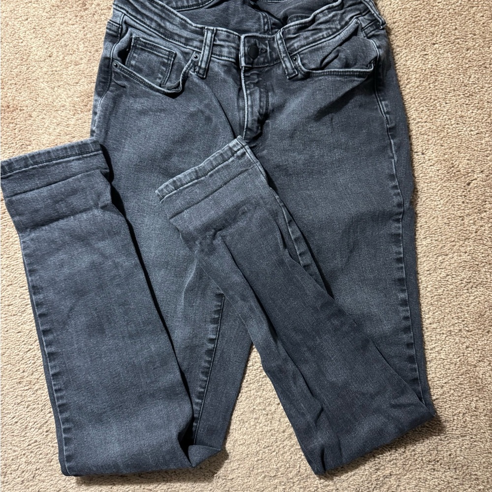 Universal Thread Gray Skinny Jeans with Faded Look